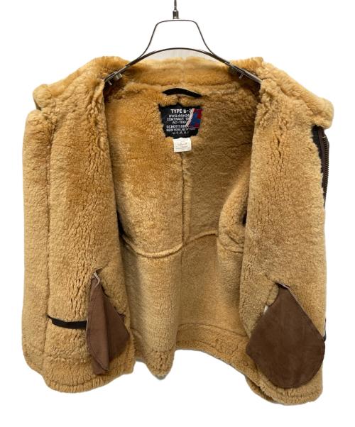 SCHOTT BROS.（ショット）SCHOTT BROS. (ショットブロス) B-3ムートンジャケット ブラウン サイズ:Sの古着・服飾アイテム