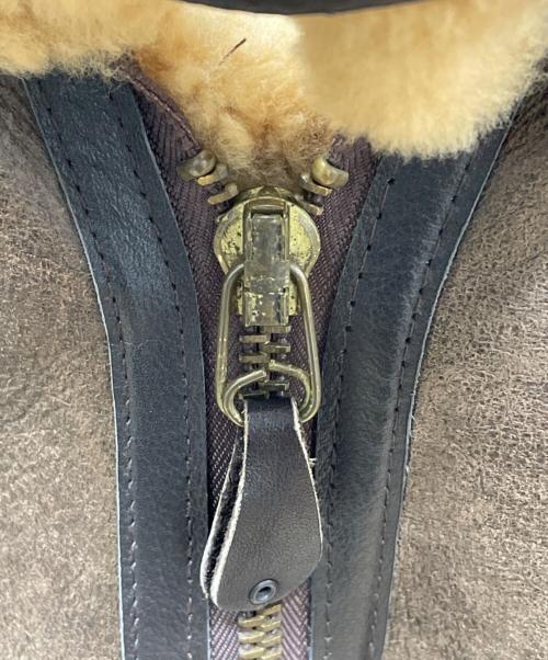 SCHOTT BROS.（ショット）SCHOTT BROS. (ショットブロス) B-3ムートンジャケット ブラウン サイズ:Sの古着・服飾アイテム