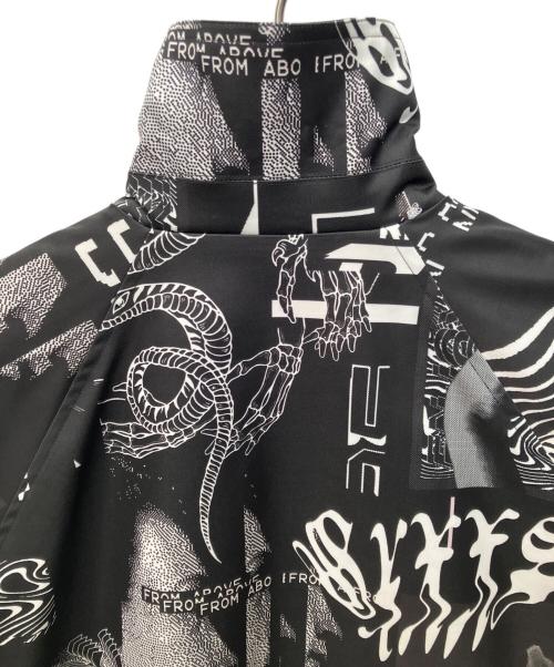 DIESEL（ディーゼル）DIESEL (ディーゼル) J-AKIPRINTグラフィックジャケット ブラック サイズ:Sの古着・服飾アイテム