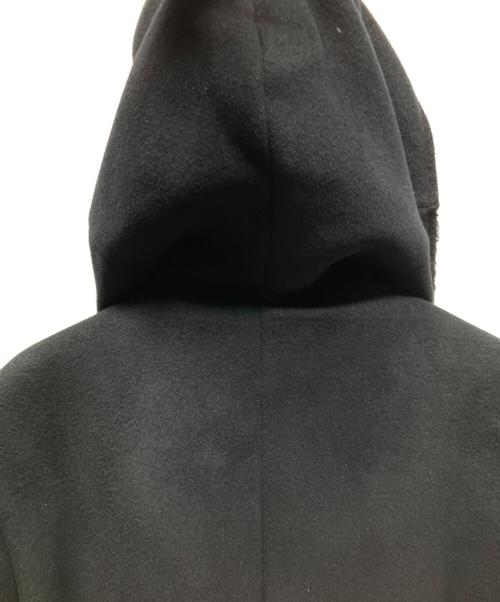 Junhashimoto（ジュンハシモト）Junhashimoto (ジュンハシモト) ウールコート ブラック サイズ:Ｌの古着・服飾アイテム