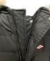 中古・古着 DANTON (ダントン) BEAMS (ビームス) ロングダウンジャケット ブラック サイズ:30：16000円
