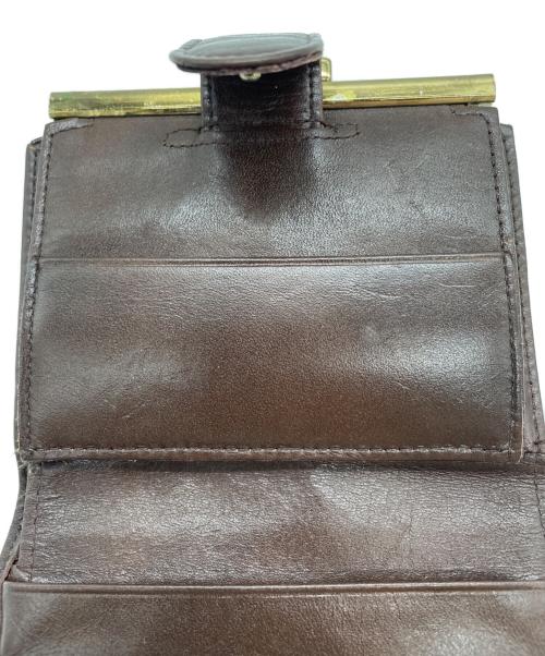 Christian Dior（クリスチャン ディオール）Christian Dior (クリスチャン ディオール) トロッター 2つ折り財布 ブラウン×ベージュの古着・服飾アイテム