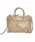 BALENCIAGAバレンシアガ）の古着「2WAYハンドバッグ」｜ベージュ