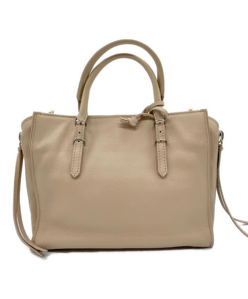 BALENCIAGA（バレンシアガ）BALENCIAGA (バレンシアガ) 2WAYハンドバッグ ベージュの古着・服飾アイテム