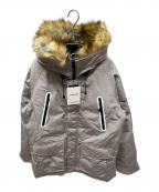 Schottショット）の古着「スノーケルダウンパーカー」｜グレー