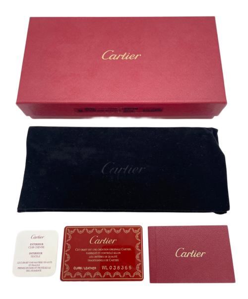 Cartier（カルティエ）Cartier (カルティエ) 長財布 ブラウンの古着・服飾アイテム