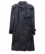 BURBERRY LONDONバーバリーロンドン）の古着「ライナー付トレンチコート」｜ブラック