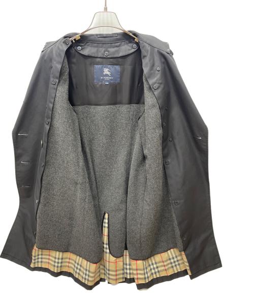 BURBERRY LONDON（バーバリーロンドン）BURBERRY LONDON (バーバリーロンドン) ライナー付トレンチコート ブラック サイズ:40の古着・服飾アイテム