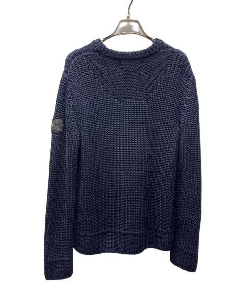 CANADA GOOSE（カナダグース）CANADA GOOSE (カナダグース) 厚手ニット ネイビー サイズ:S/Pの古着・服飾アイテム