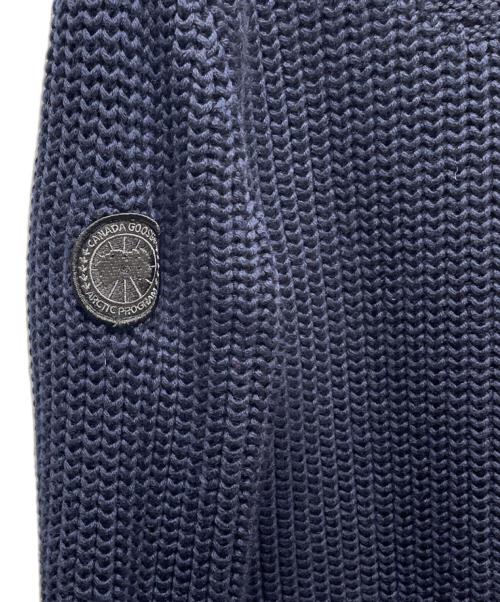 CANADA GOOSE（カナダグース）CANADA GOOSE (カナダグース) 厚手ニット ネイビー サイズ:S/Pの古着・服飾アイテム