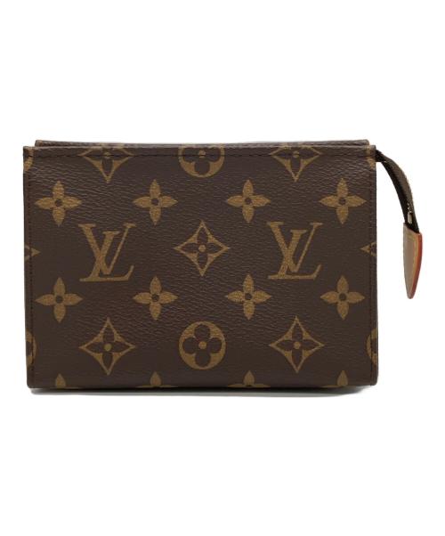 LOUIS VUITTON（ルイ ヴィトン）LOUIS VUITTON (ルイ ヴィトン) ポーチ ブラウンの古着・服飾アイテム