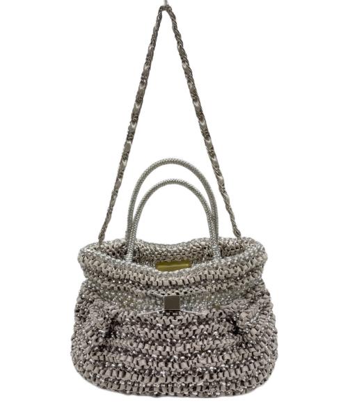 ANTEPRIMA（アンテプリマ）ANTEPRIMA (アンテプリマ) ハンドバッグ シルバーの古着・服飾アイテム