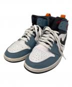 NIKE×FACETASMナイキ×ファセッタズム）の古着「Air Jordan 1 Mid」｜スカイブルー×ホワイト