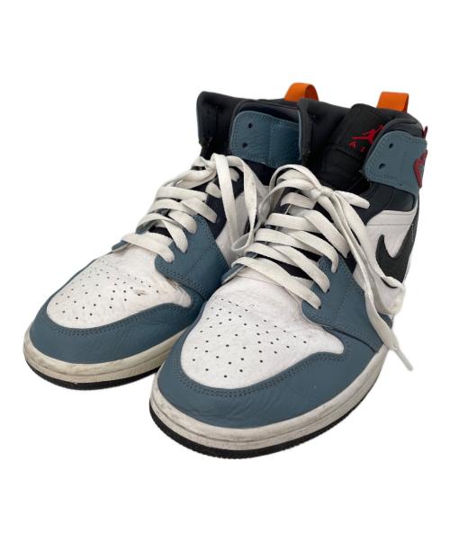 NIKE（ナイキ）NIKE (ナイキ) FACETASM (ファセッタズム) Air Jordan 1 Mid スカイブルー×ホワイト サイズ:28の古着・服飾アイテム