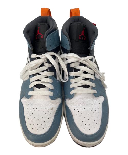 NIKE（ナイキ）NIKE (ナイキ) FACETASM (ファセッタズム) Air Jordan 1 Mid スカイブルー×ホワイト サイズ:28の古着・服飾アイテム
