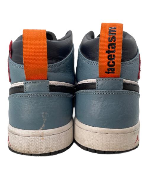 NIKE（ナイキ）NIKE (ナイキ) FACETASM (ファセッタズム) Air Jordan 1 Mid スカイブルー×ホワイト サイズ:28の古着・服飾アイテム