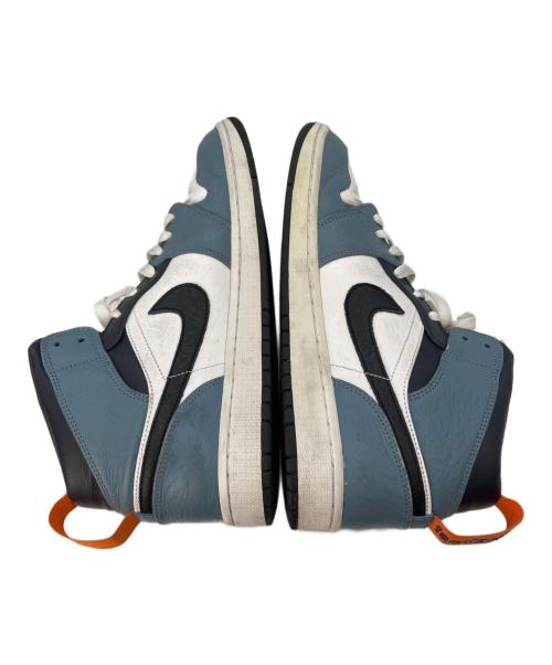 NIKE（ナイキ）NIKE (ナイキ) FACETASM (ファセッタズム) Air Jordan 1 Mid スカイブルー×ホワイト サイズ:28の古着・服飾アイテム