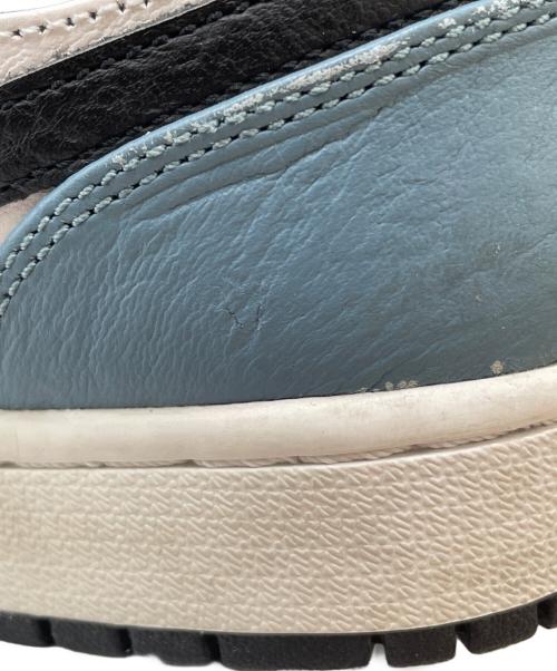 NIKE（ナイキ）NIKE (ナイキ) FACETASM (ファセッタズム) Air Jordan 1 Mid スカイブルー×ホワイト サイズ:28の古着・服飾アイテム