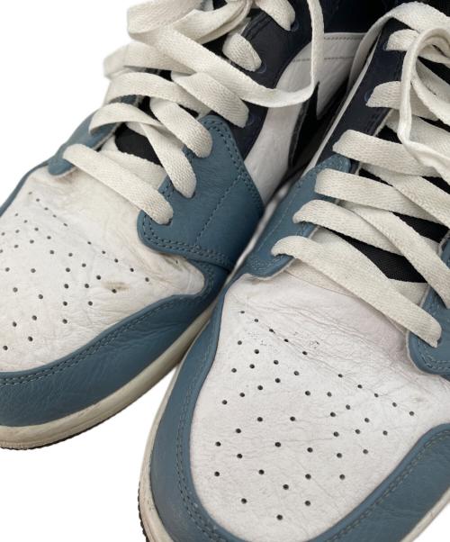 NIKE（ナイキ）NIKE (ナイキ) FACETASM (ファセッタズム) Air Jordan 1 Mid スカイブルー×ホワイト サイズ:28の古着・服飾アイテム