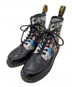 Dr.Martensドクターマーチン）の古着「8ホールブーツ 1460 BASQUIAT」｜マルチカラー