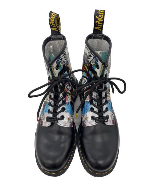 Dr.Martens（ドクターマーチン）Dr.Martens (ドクターマーチン) 8ホールブーツ 1460 BASQUIAT マルチカラー サイズ:25の古着・服飾アイテム