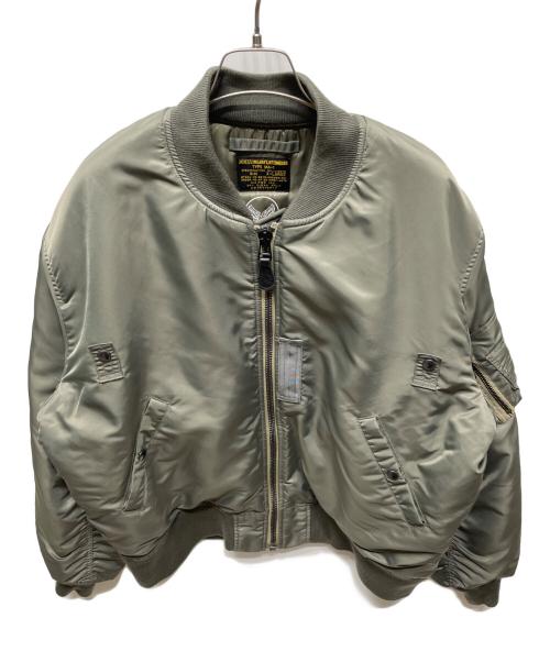 waiper（ワイパー）waiper (ワイパー) MA-1ジャケット カーキ サイズ:XLの古着・服飾アイテム
