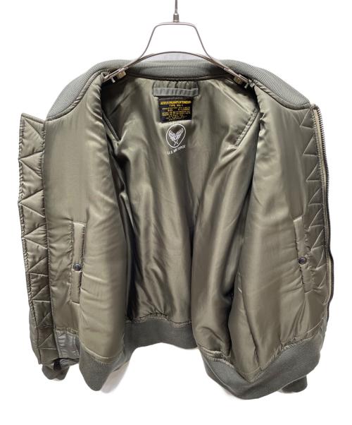 waiper（ワイパー）waiper (ワイパー) MA-1ジャケット カーキ サイズ:XLの古着・服飾アイテム