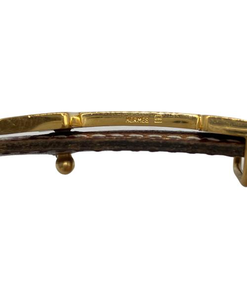 HERMES（エルメス）HERMES (エルメス) Hベルト ブラウンの古着・服飾アイテム