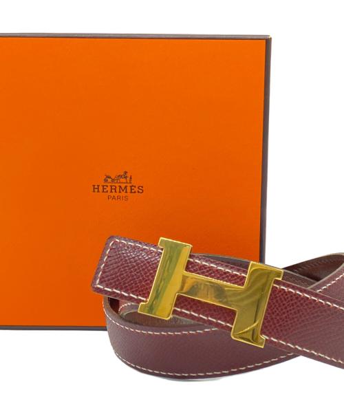 HERMES（エルメス）HERMES (エルメス) Hベルト ブラウンの古着・服飾アイテム