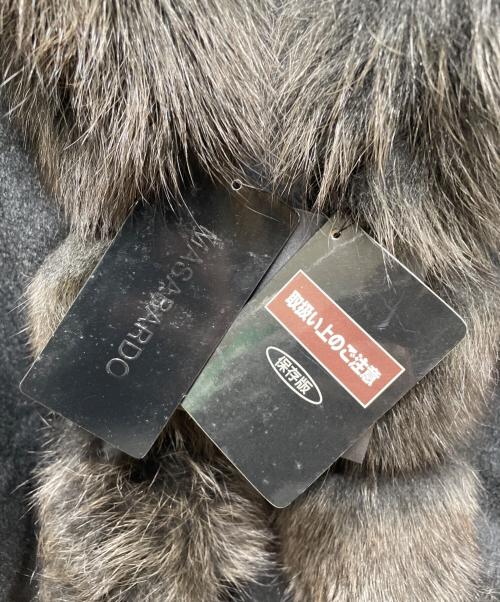 SAGA FURS（サガファーズ）SAGA FURS (サガファーズ) ポンチョ ブラック サイズ:ML 未使用品の古着・服飾アイテム