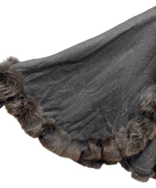 SAGA FURS（サガファーズ）SAGA FURS (サガファーズ) ポンチョ ブラック サイズ:ML 未使用品の古着・服飾アイテム