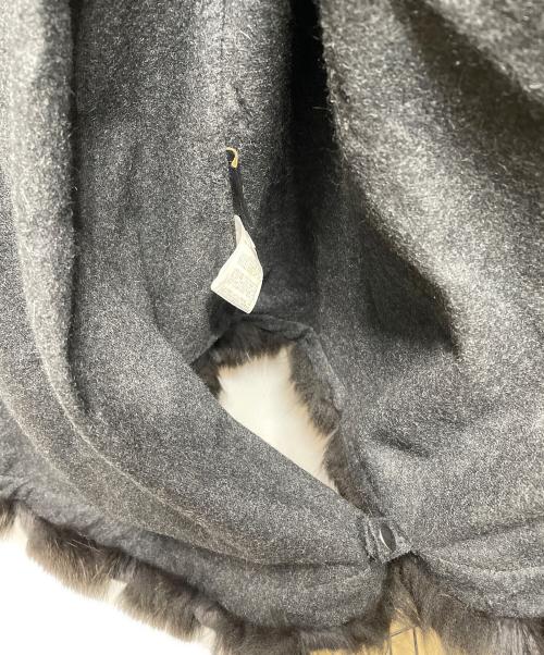 SAGA FURS（サガファーズ）SAGA FURS (サガファーズ) ポンチョ ブラック サイズ:ML 未使用品の古着・服飾アイテム
