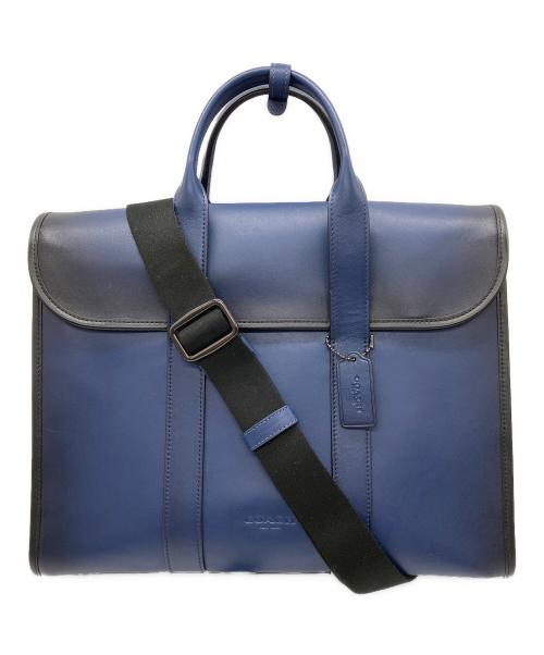 COACH（コーチ）COACH (コーチ) ゴッサム ポートフォリオ ネイビーの古着・服飾アイテム