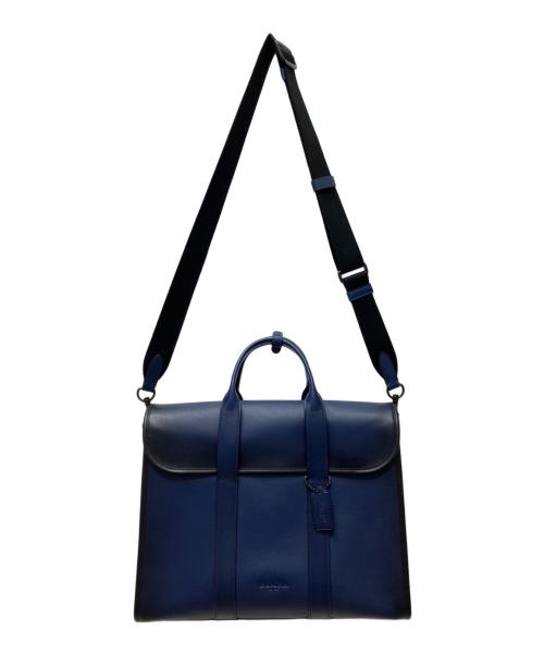 COACH（コーチ）COACH (コーチ) ゴッサム ポートフォリオ ネイビーの古着・服飾アイテム
