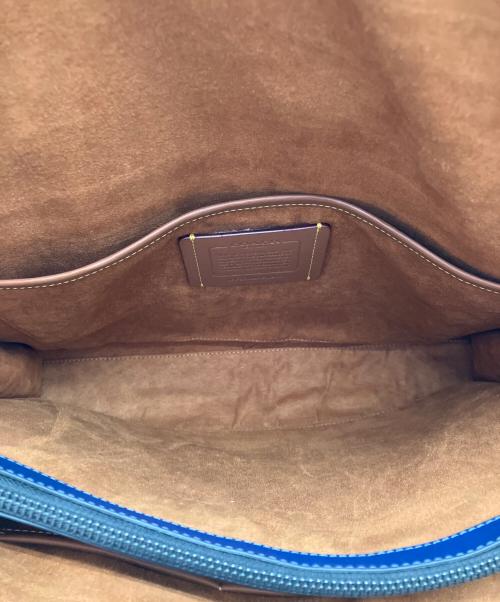 COACH（コーチ）COACH (コーチ) ゴッサム ポートフォリオ ネイビーの古着・服飾アイテム