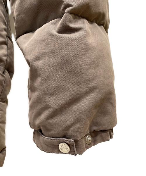 MONCLER（モンクレール）MONCLER (モンクレール) ダウンコート ブラウン サイズ:2の古着・服飾アイテム
