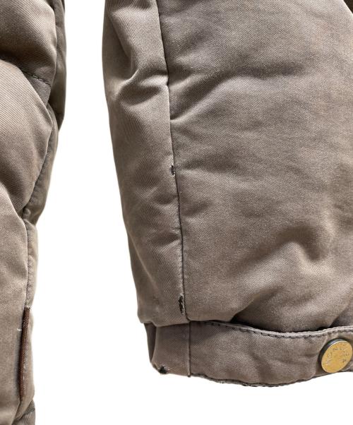 MONCLER（モンクレール）MONCLER (モンクレール) ダウンコート ブラウン サイズ:2の古着・服飾アイテム