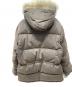 MONCLER (モンクレール) ダウンコート ブラウン サイズ:2：25000円