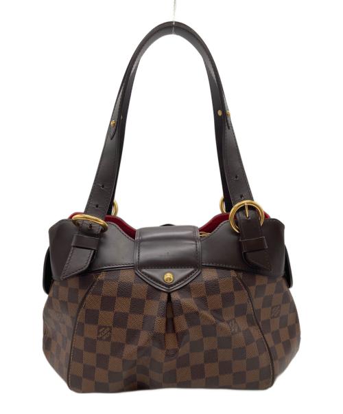 LOUIS VUITTON（ルイ ヴィトン）LOUIS VUITTON (ルイ ヴィトン) ショルダーバッグ　システィナPM ブラウンの古着・服飾アイテム