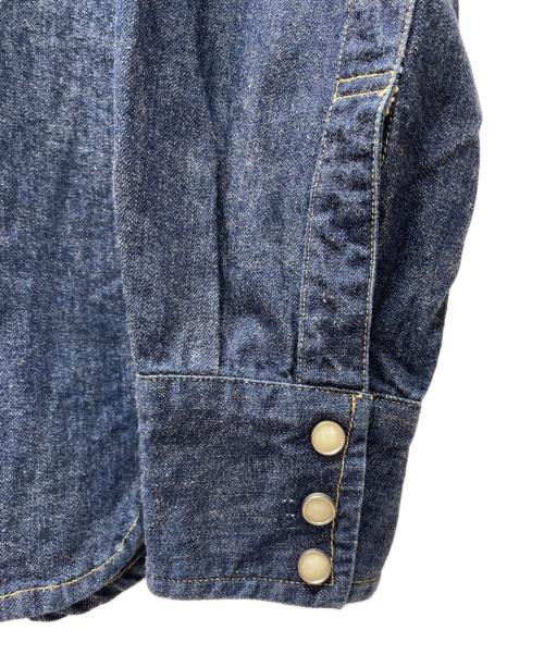 LEVI'S（リーバイス）LEVI'S (リーバイス) デニムウエスタンシャツ インディゴ サイズ:Lの古着・服飾アイテム