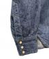 中古・古着 LEVI'S (リーバイス) デニムウエスタンシャツ インディゴ サイズ:L：30000円