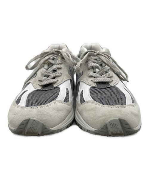 NEW BALANCE（ニューバランス）NEW BALANCE (ニューバランス) ローカットスニーカー グレー×ホワイト サイズ:US 9の古着・服飾アイテム