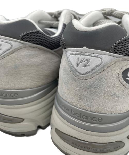 NEW BALANCE（ニューバランス）NEW BALANCE (ニューバランス) ローカットスニーカー グレー×ホワイト サイズ:US 9の古着・服飾アイテム