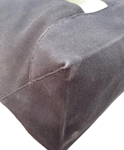 Saint Laurent Paris（サンローランパリ）Saint Laurent Paris (サンローランパリ) キャンバストートバッグ ブラック×カーキの古着・服飾アイテム