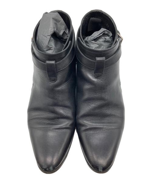 Saint Laurent Paris（サンローランパリ）Saint Laurent Paris (サンローランパリ) アンクルストラップブーツ ブラック サイズ:24.5の古着・服飾アイテム