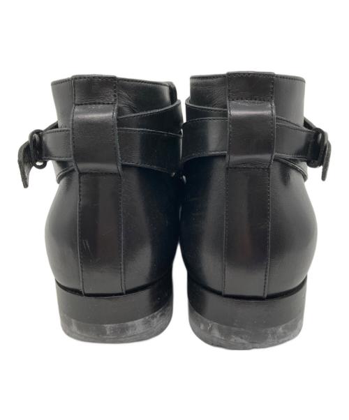 Saint Laurent Paris（サンローランパリ）Saint Laurent Paris (サンローランパリ) アンクルストラップブーツ ブラック サイズ:24.5の古着・服飾アイテム