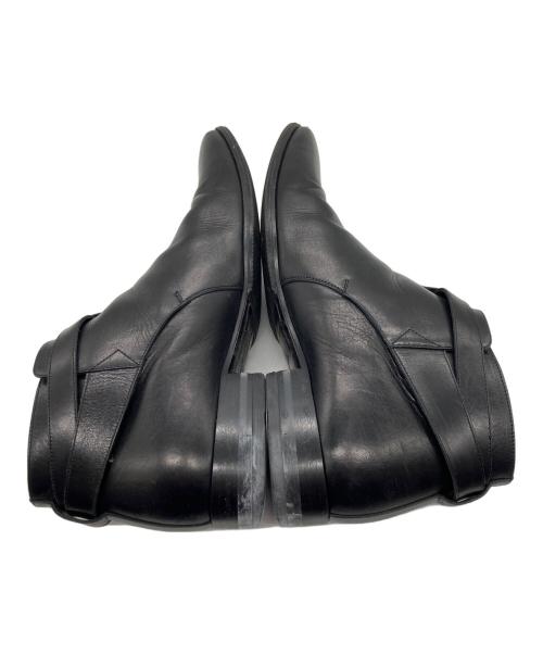 Saint Laurent Paris（サンローランパリ）Saint Laurent Paris (サンローランパリ) アンクルストラップブーツ ブラック サイズ:24.5の古着・服飾アイテム