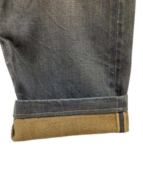 RRL（ダブルアールエル）RRL (ダブルアールエル) Side Chimayo Stitch Black Denim Pants インディゴ サイズ:78.5（W31）の古着・服飾アイテム