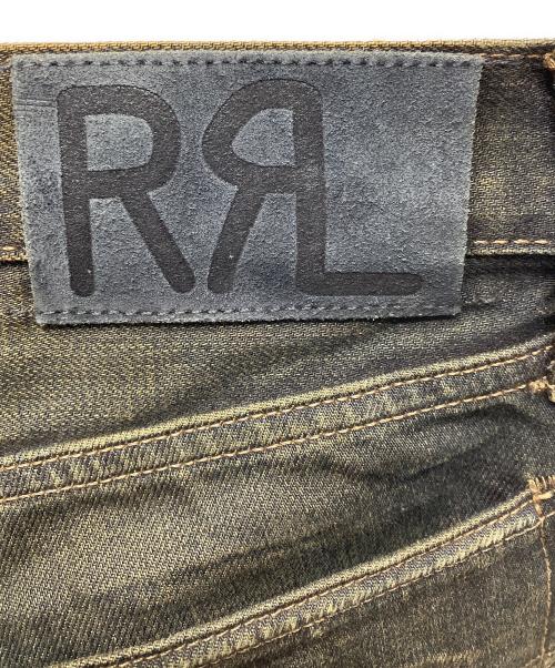 RRL（ダブルアールエル）RRL (ダブルアールエル) Side Chimayo Stitch Black Denim Pants インディゴ サイズ:78.5（W31）の古着・服飾アイテム