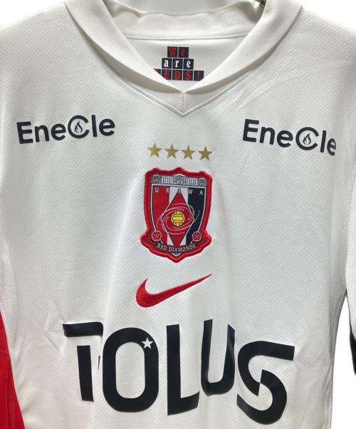 NIKE（ナイキ）NIKE (ナイキ) サッカーユニフォーム ホワイト サイズ:Mの古着・服飾アイテム